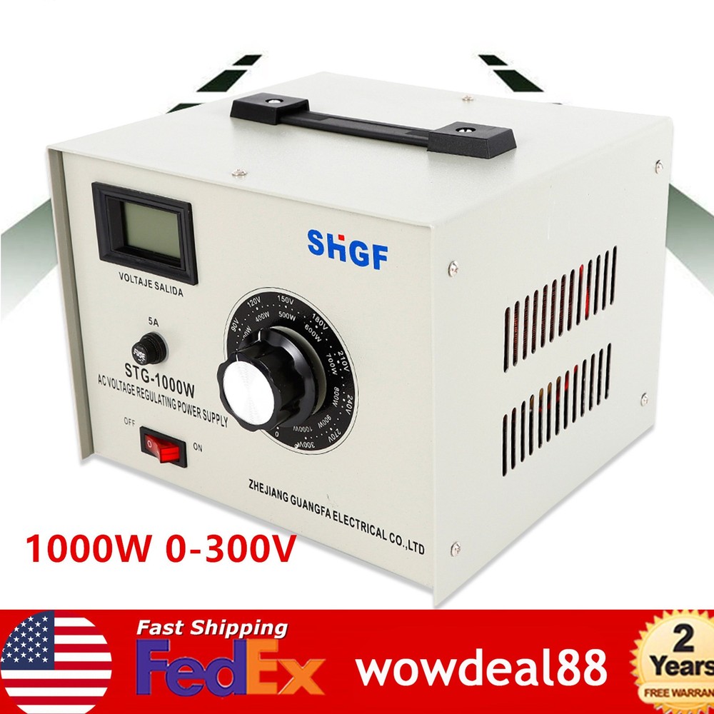 Variac Autotransformer Voltage Regulator Powerstat 0-300V Voltage Transformer
