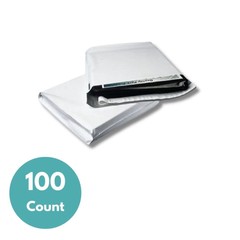 13″ x 16″ Expansion Poly Mailers 4″ Bottom Gussetted 3 Mil Envelopes 100/Cs
