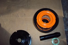 ROLAIR PMP11K3GR Cylinder Replacement Pump: Splash Lubricated,1 Stage , 0.75 hp