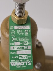 WATTS LF25AUB-Z3 1″ Water Pressure Reducing Valve 1-inch