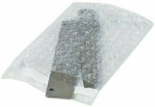 50-3×5 Bubble Out Pouches Bags Wrap Cushioning Self Seal Clear 3″ x 5″
