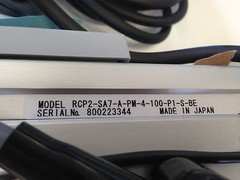 NEW IAI ROBO CYLINDER RCP2-SA7-A-PM-4-100-P1-S-BE ELECTRIC LINEAR ACTUATOR,FI