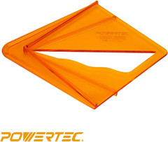 Plastic Center Finder Tool for 8 Inch Square, Round, Octagon and 5-3/4 Inch Hexa