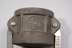 Lot of 2 Ever-Tite 1-1/4″ Cam Lock DC 316 Steel Dust end Cap Camlock