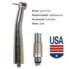NSK Style Dental Fiber Optic High Speed Handpiece /6 Hole Coupler SANDENT ty