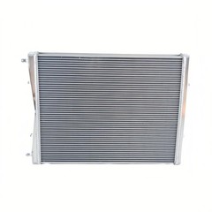24.6″x19.6″ Aluminum Universal Air to Water Heat Exchanger Intercooler Dual Pass