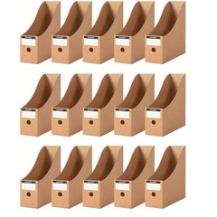 Foldable Desk File Holder Organizer Sturdy Cardboard Magazine Storage Box Docume
