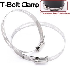 90 Deg 3in to 4in Silicone Elbow Coupler 4 Ply with 2 T-Bolt Clamps