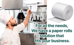 3″ x 150 ft 1-Ply Bond Paper Kitchen Receipt Printers POS 3 inch x 10Rolls