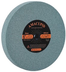 6-Inch Green Silicon Carbide Grinding Wheel for Sharpening Carbide Tools