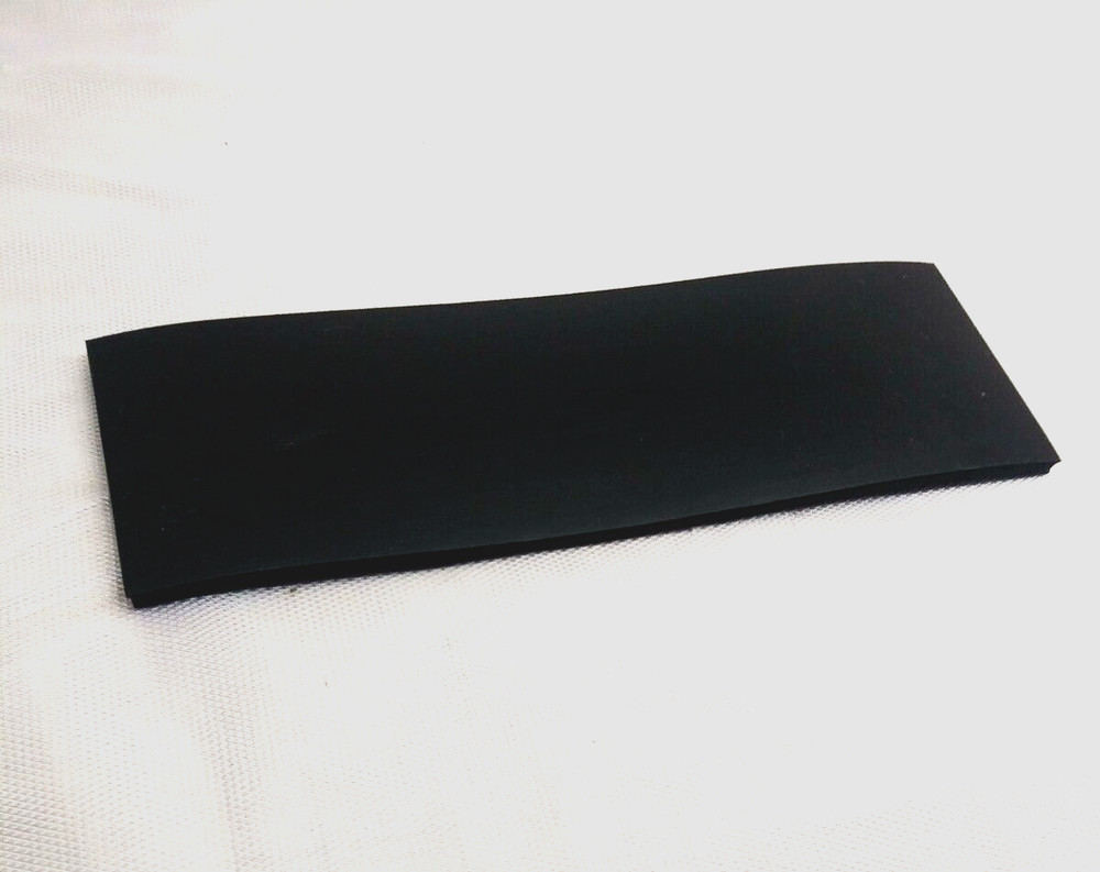 Neoprene Rubber Sheet Solid 1/2″ Thick x 2″ W x 12″ L Rect Strip 60 Duro