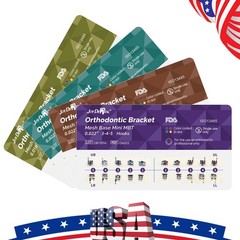 AZDENT Dental Orthodontic Ligature Ties Elastic Rubber Bands 1000Pcs 23 Colors