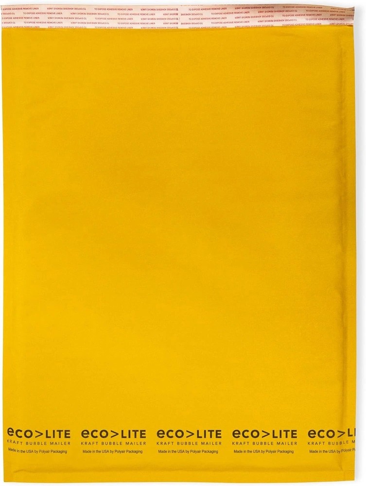 Eco-Lite #4 ELSS4 Golden Kraft Bubble Mailer, 9.5″ X 14.5″ (Case of 100)