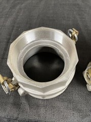 Lot Of 2 Dixon D400 Aluminum￼ 4″ Cam & Groove Lock Female Coupler Locking
