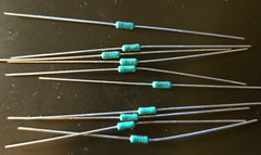 10pcs 604k ohm 1/4W 1% Metal Film Precision Axial Resistors ~ NEW ~