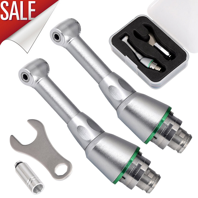 Dental 16:1 Contra Angle MINI Head Handpiece Rotary Head fit Cordless Endo Motor