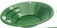 Sluice Monkey (2 Pack 10″ Green Gold pan panning kit with 3-oz Sniffer Bottles