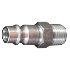 Milton 760-1 HI-Flo V-Style 1/4″ MNPT Steel Plug – 10EA