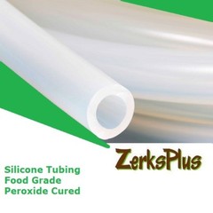 Silicone Tubing 1/4″ ID x 7/16″ OD Food Grade Peroxide Cured High Temp