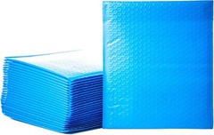 #CD 7.25×8 BLUE POLY BUBBLE MAILERS SHIPPING PADDED BAGS MAILING ENVELOPE 7.25×7