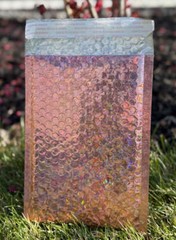 Rose Gold Bubble Envelope #0 6×10 Inches Metallic Glamour Mailers Pack of 500