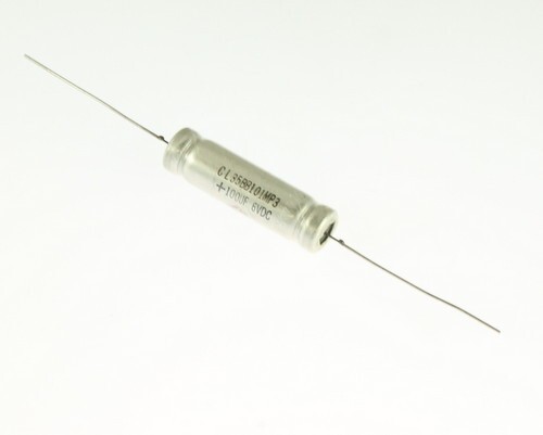 CL35BB101MP3 GENERAL ELECTRIC CAPACITOR 100UF 6V TANTALUM FOIL AXIAL