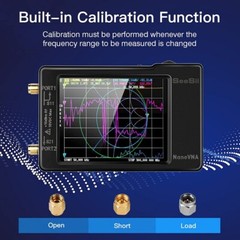 SeeSii NanoVNA H Vector Network Analyzer 10KHz-1.5GHz MF HF VHF Antenna Analyzer