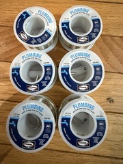 6 AIM AQUASOL LEAD FREE SOLDERING WIRE (8oz 3MM)