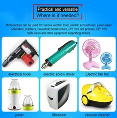 12V DC Motor Double Ball Bearing High Speed Large Torque DC Motor 775 24V DC 775