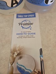 Epoxy Resin Promise Table Top 2-Part 1 Gallon High Gloss W/ Crystal Clear Finish