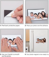 2.5″ x 3.5″ Self-Adhesive Magnets – Pack of 100