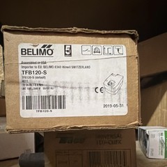 Belimo TFB120-S HVAC Damper Actuator AC 100-240V 50/60 Hz MPN TFB120-S