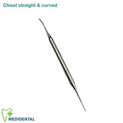Dental Restorative Instruments Chisel Straight & Curved cavity preparation tool