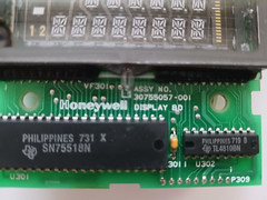 Honeywell VF301 Vacuum Fluorescent Display Board No.3075057-001