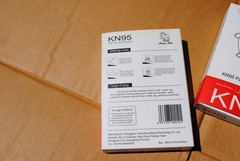 Non medical KN95 Particulate Respirator Mask 5 Boxes of 10 Free Ship
