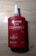 Loctite 271 250mL High Strength Threadlocker 8.45oz EXP 09/2027 27141 88441