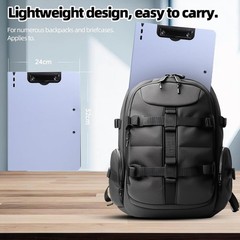 Foldable Clipboard Folder A4 Size with Horizontal Vertical Double Metal Clips