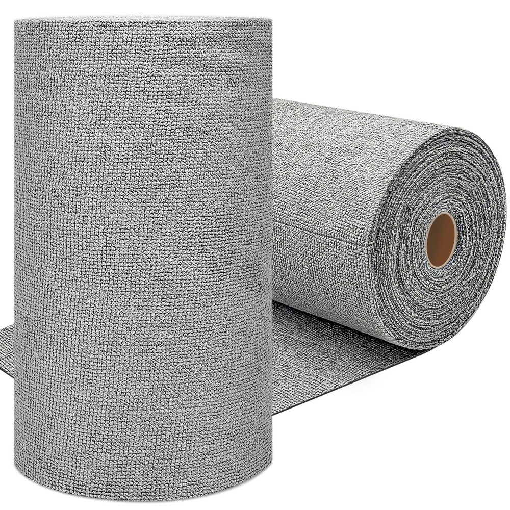 Whkvnng 75 Pack Microfiber Cleaning Cloth Roll,Reusable 10×10 inches, Grey