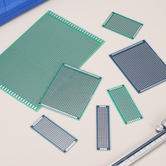 3Pcs Breadboard Solderable Board 100mm x 100mm Green Circuit PCB Board