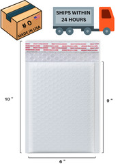 #0 Poly Bubble Mailers Padded Envelopes Self Seal Shipping Bags Any QTY