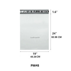 100 Pcs Poly Mailers Shipping Bag ， Self-Sealing Shipping Bags