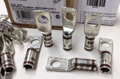 Panduit LCA2-38-Q Copper Lug Terminal 2 AWG Std Barrel 3/8″ Hole (Pack Of 25)