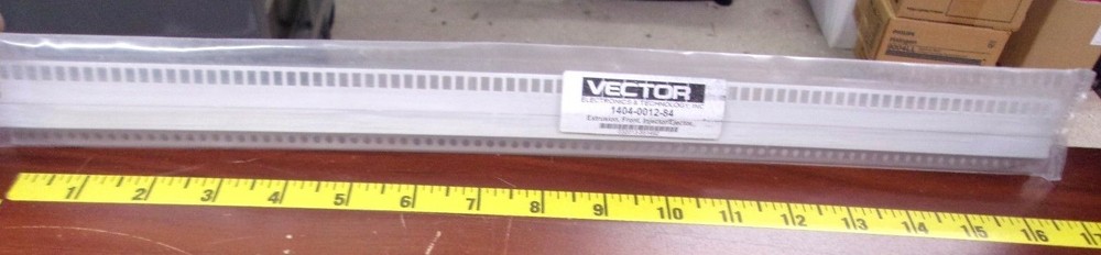 VECTOR ELECTRONICS 1404-0012-84 Front Horizontal Extrusion 17″ Card Rack
