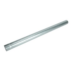 Silver Galvanized Straight Exhaust Pipe Tubing Steel Straight Tube Piping 4FT…