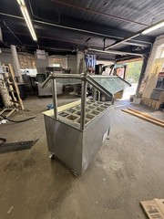 48” Used Buffett / Toppings Refrigerated Table Cooler Used Commercial