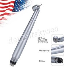 YABANG 4Hole Dental Surgical 45 Degree High Speed Handpiece US Stock 24H ship!