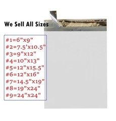 500 7.5X10.5 Poly Mailers Self Sealing Shipping Waterproof Bags – ST ShipMailers