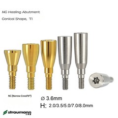 5Pcs US Dental Healing Abutment Closure Screw Fit Straumann ITI NC RC B0ne Level