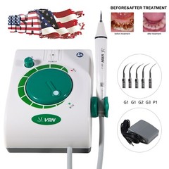 Dental Descaler Ultrasonic Piezo Scaler Handpiece Teeth Cleaning Machine &5 Tips