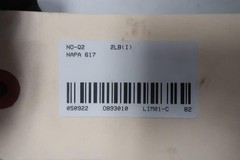 Napa 617 Staight Hose 2-1/2in 35-3/4in